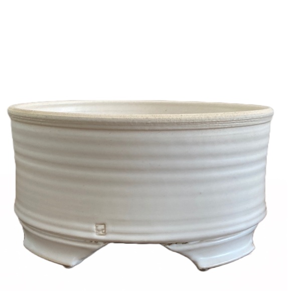 Studio Pottery Oval Planter
